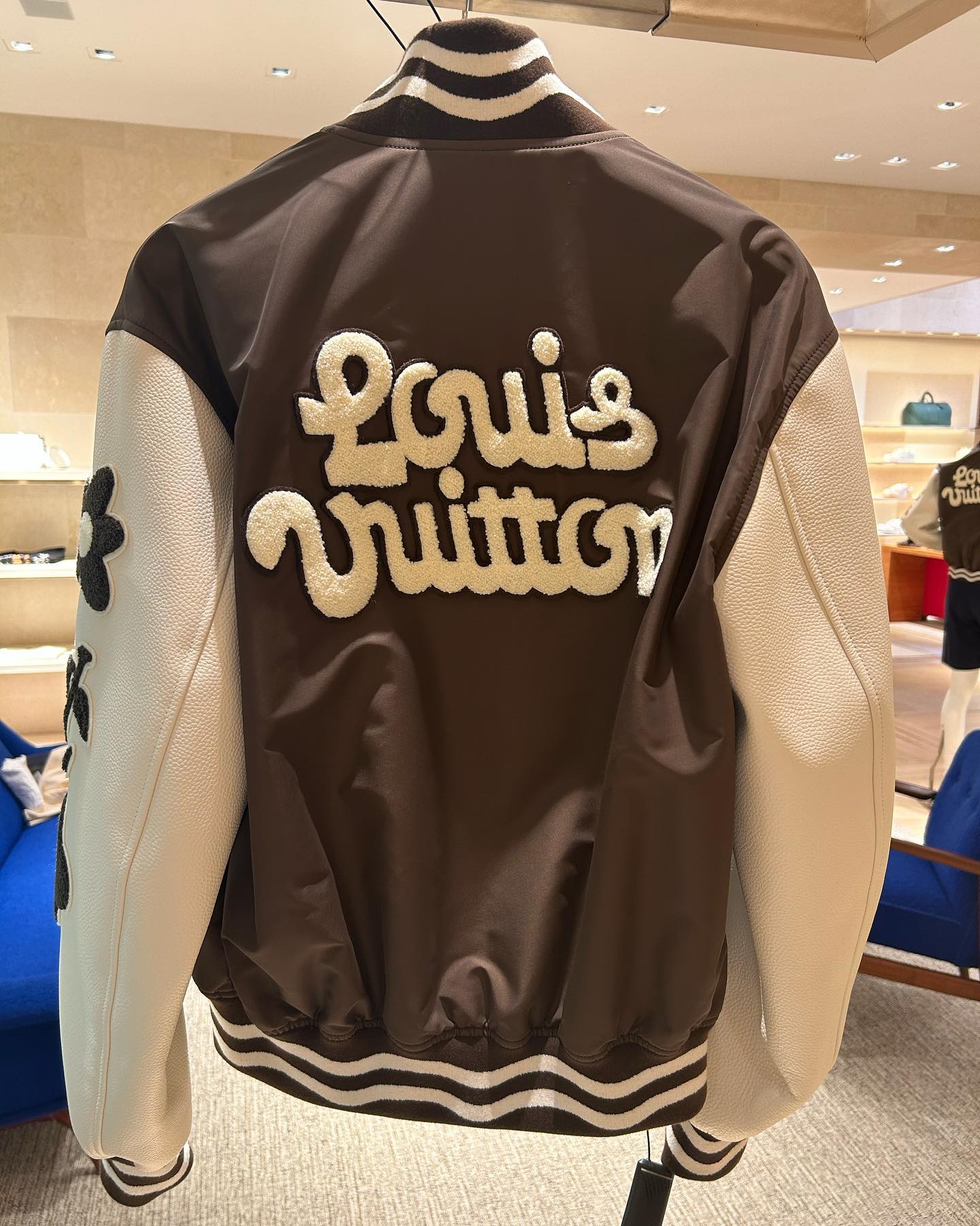 Classic vintage baseball jacket