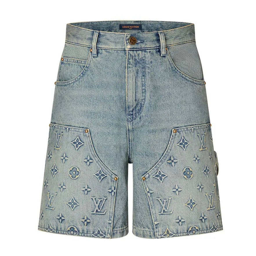 High gram of heavy denim shorts