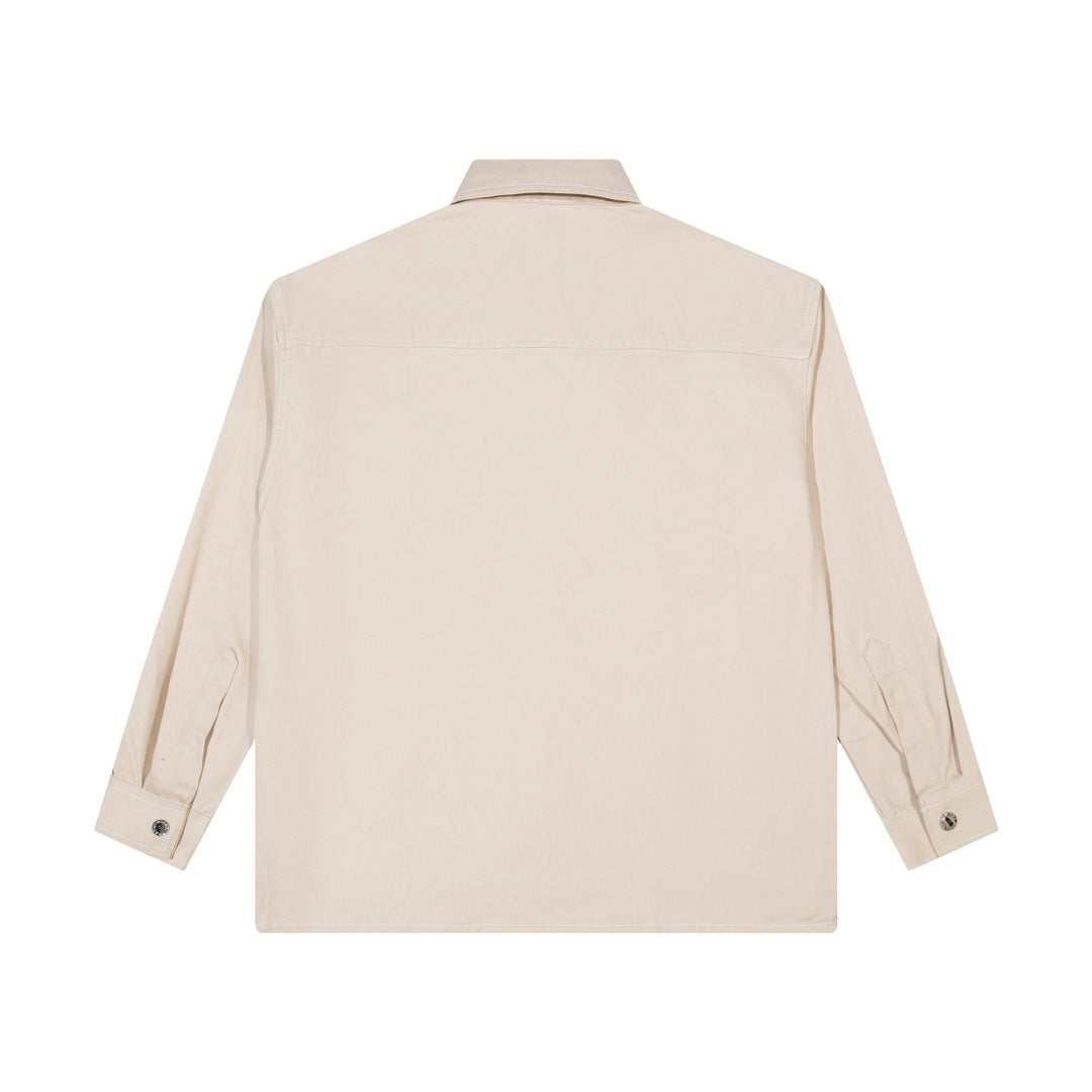 0730 New simple and stylish long-sleeved shirt