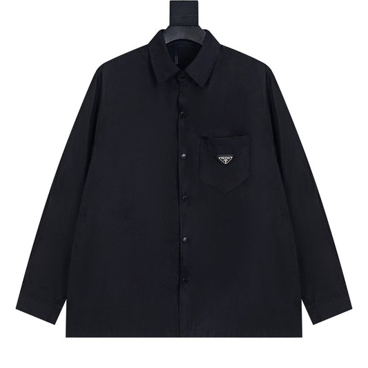 0717 A classic must-have minimalist shirt jacket