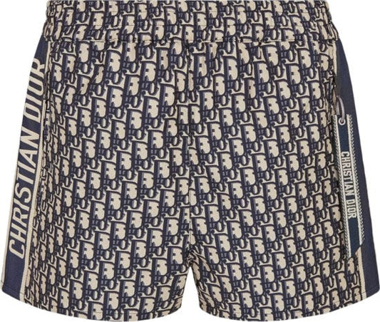 0528 blue printed shorts