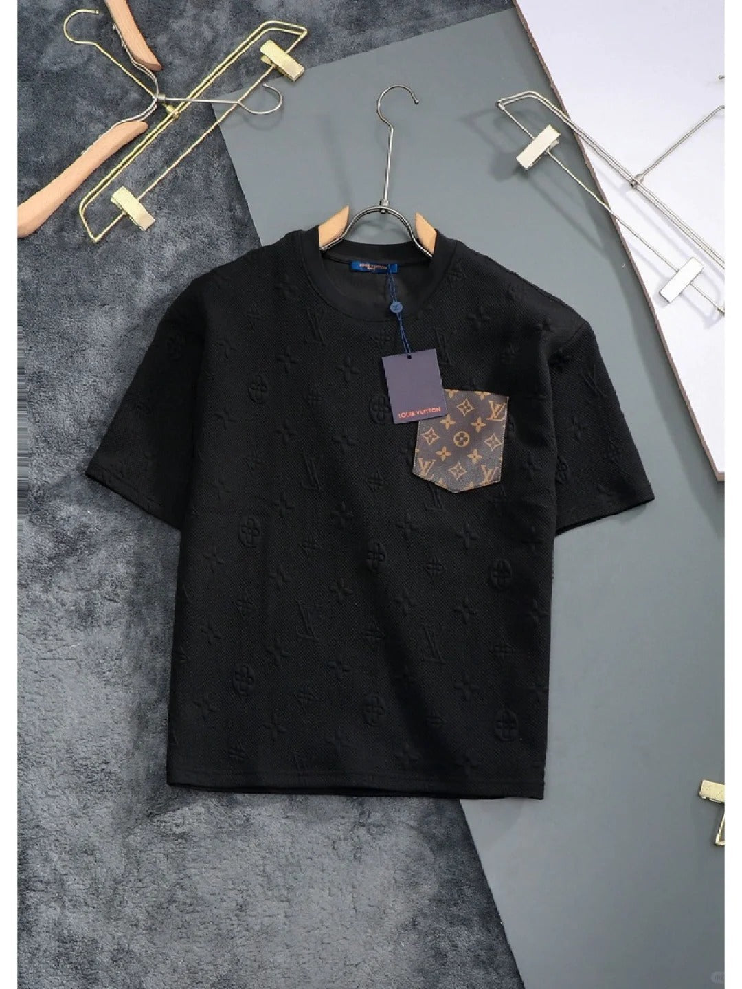 0528 Printed pocket T-shirt