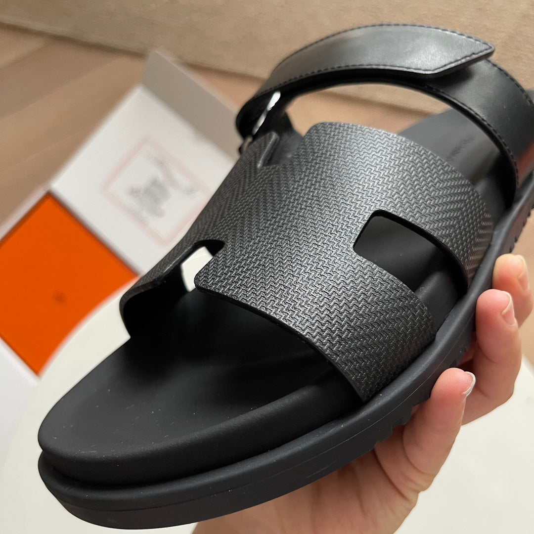 0425 The latest summer calfskin functional sandals