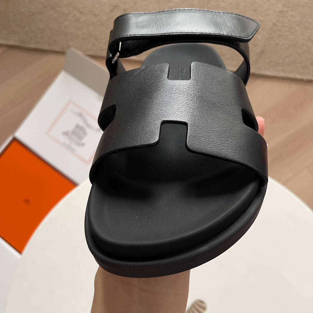 0425 The latest summer calfskin functional sandals