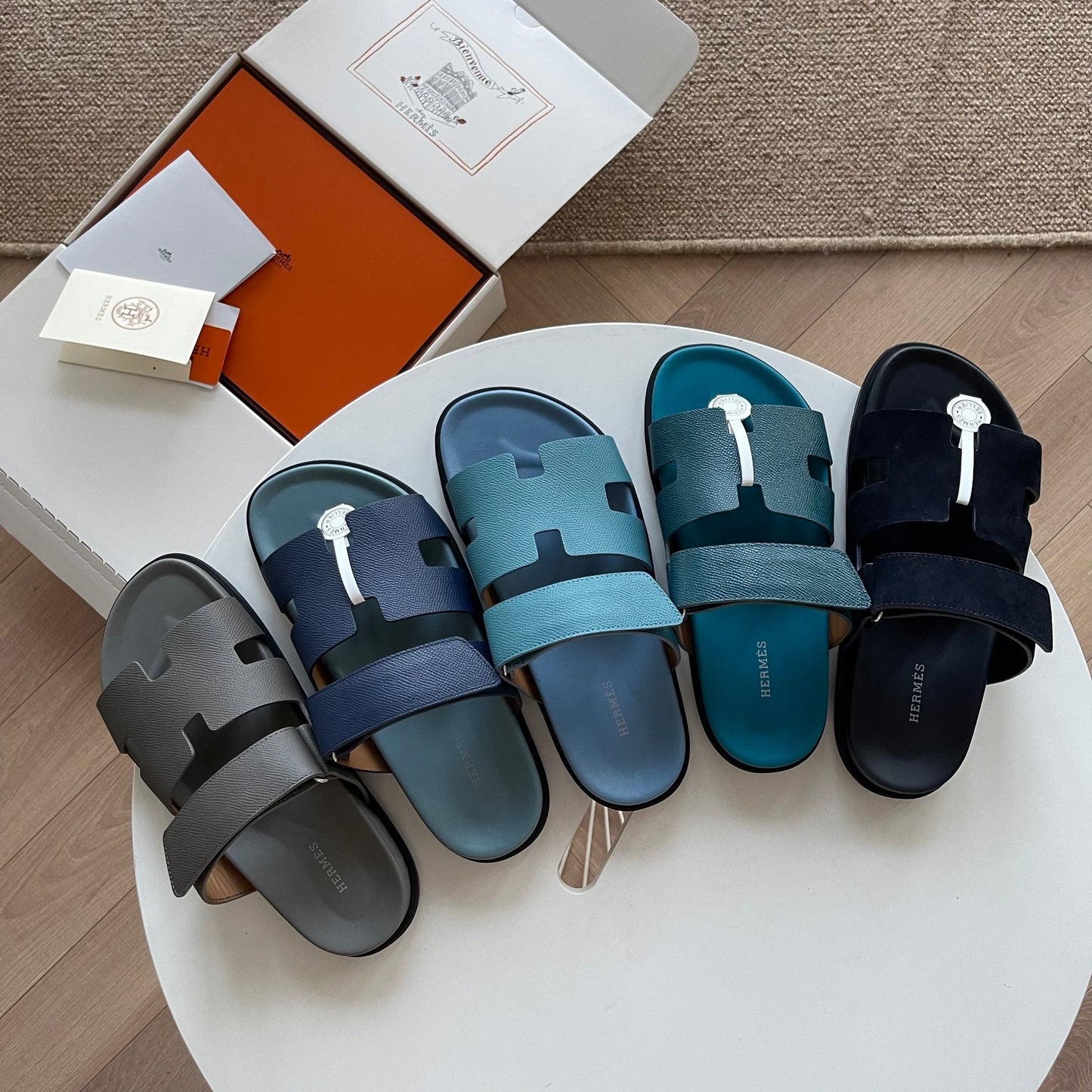 0425 The latest summer calfskin functional sandals(summer preferred)