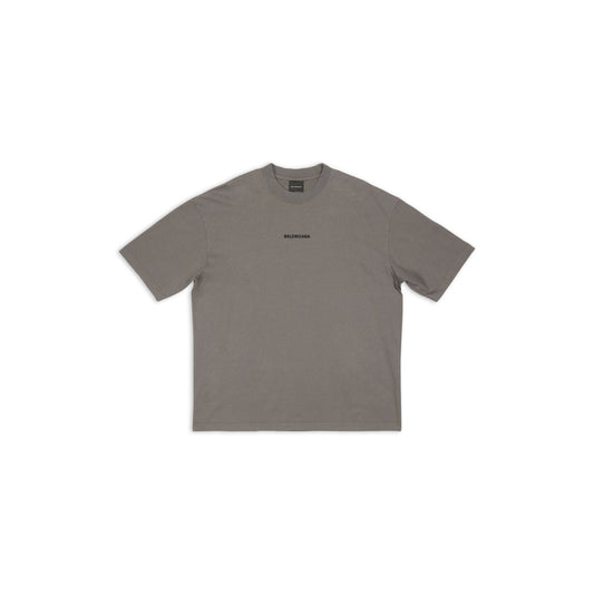 MEN'S BACK T-SHIRT MEDIUM FIT IN GREY