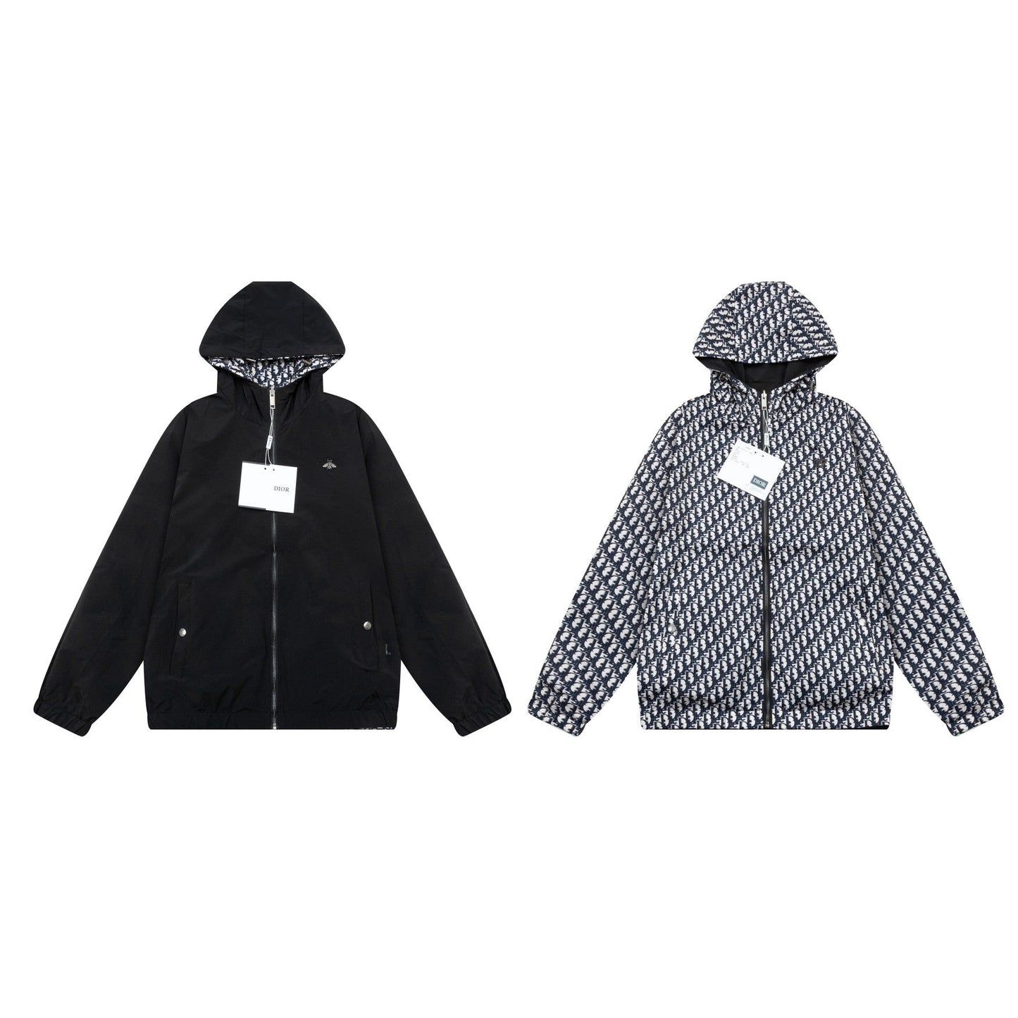 0906 New (reversible) quality hooded coat