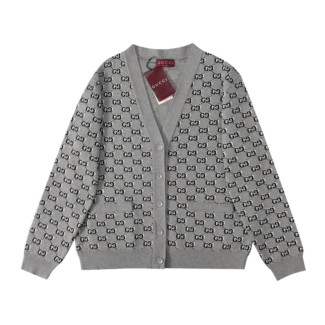 1028 Casual wool cardigan