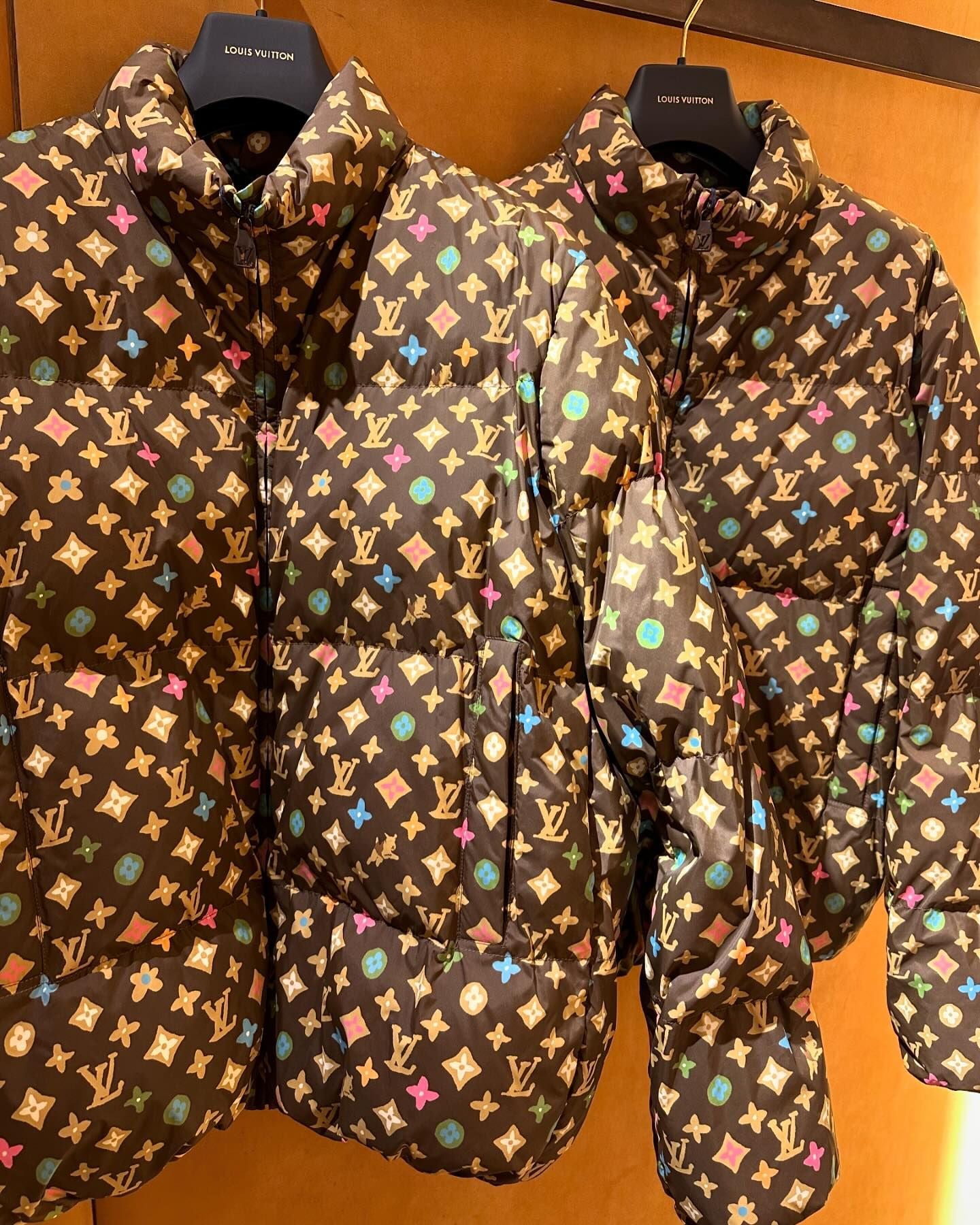 Polka dot color matching fashion cotton padded coat