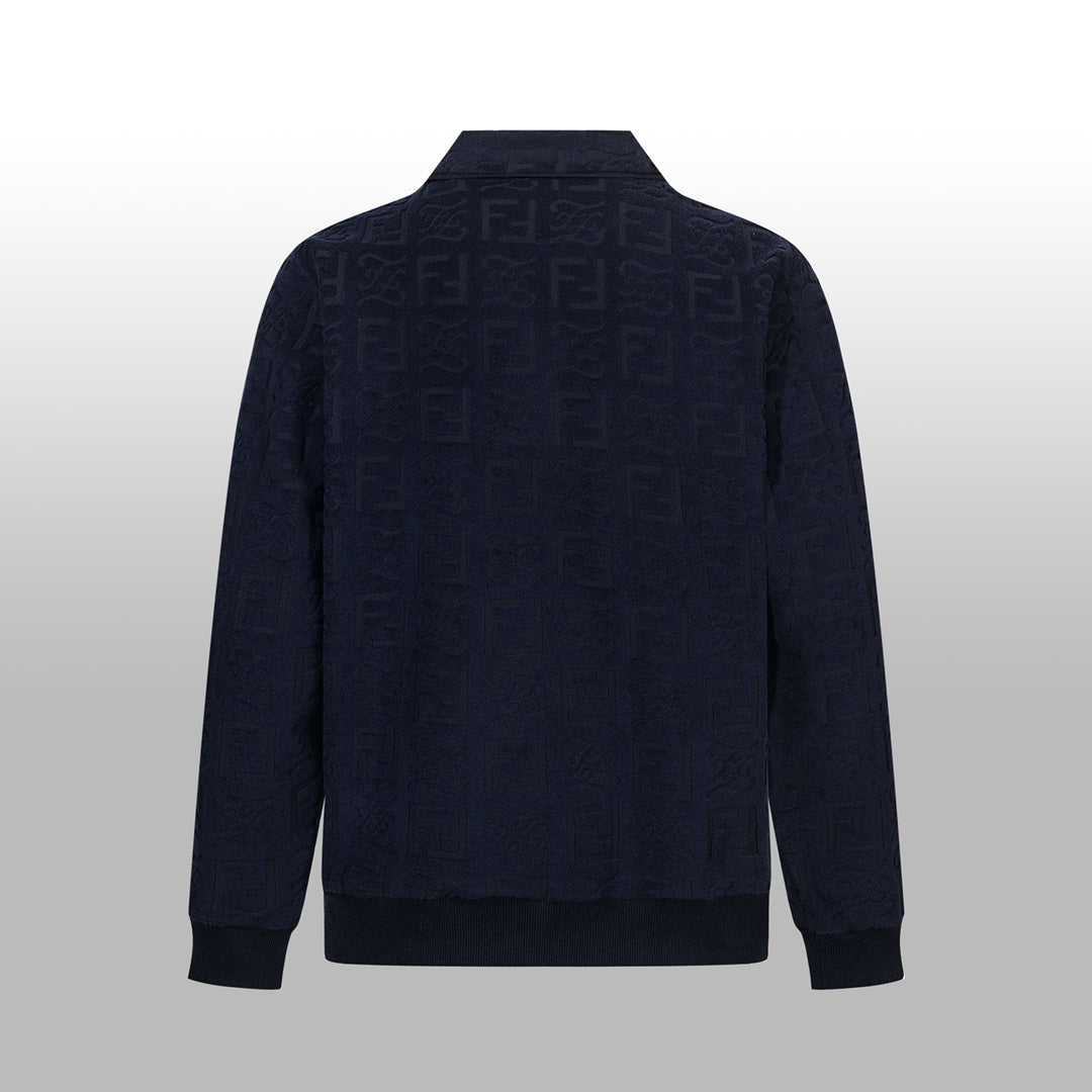 1014 High quality jacquard thermal jacket