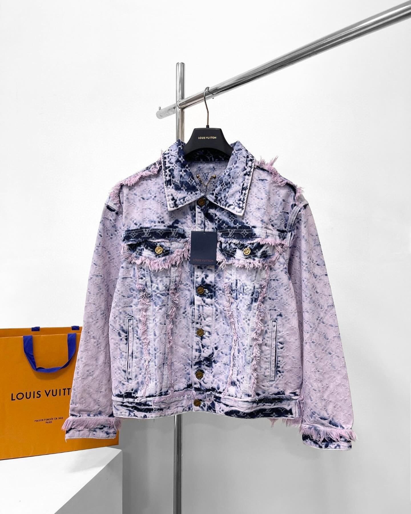 High craft design sense denim jacket