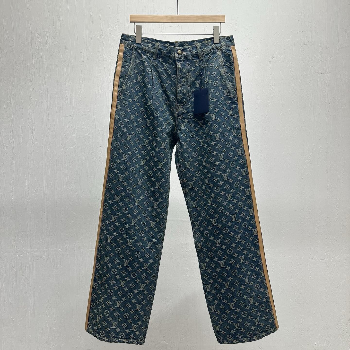 Full print haute jeans