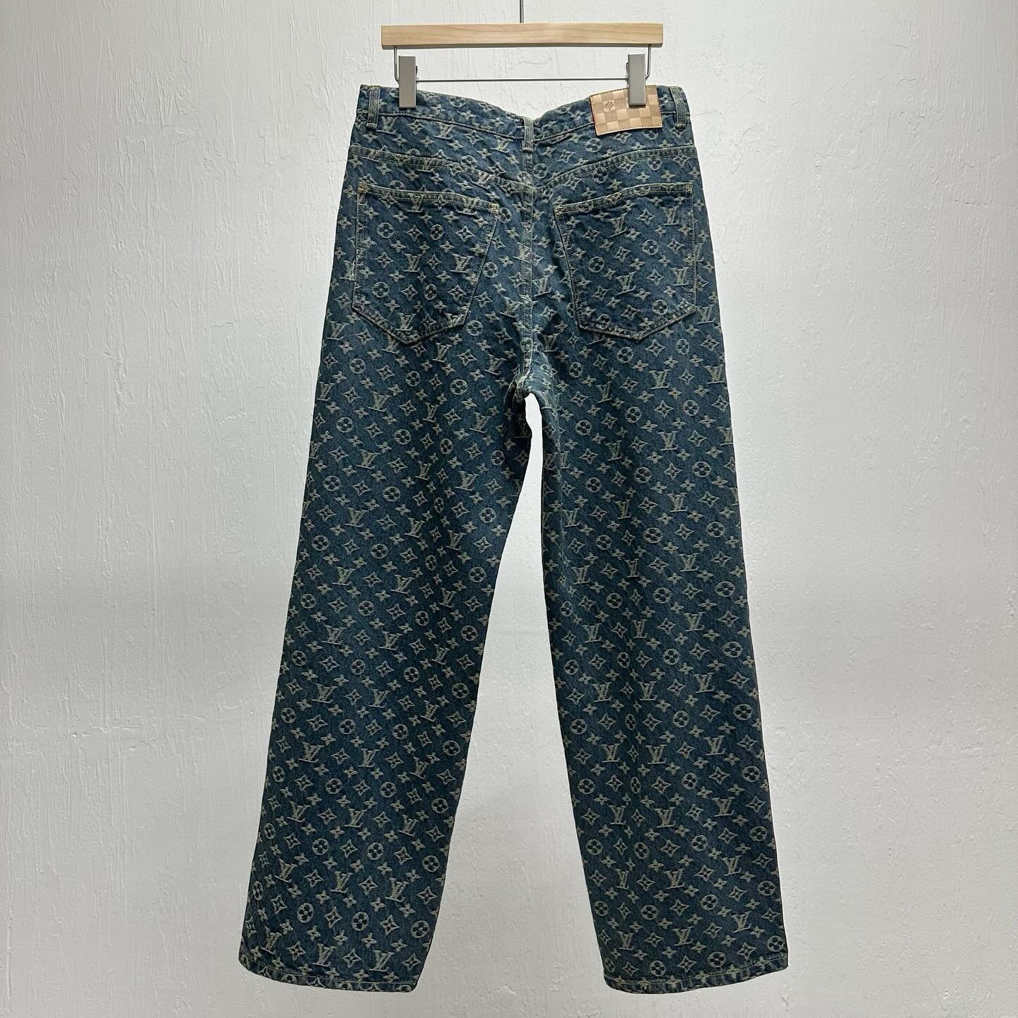 Full print haute jeans