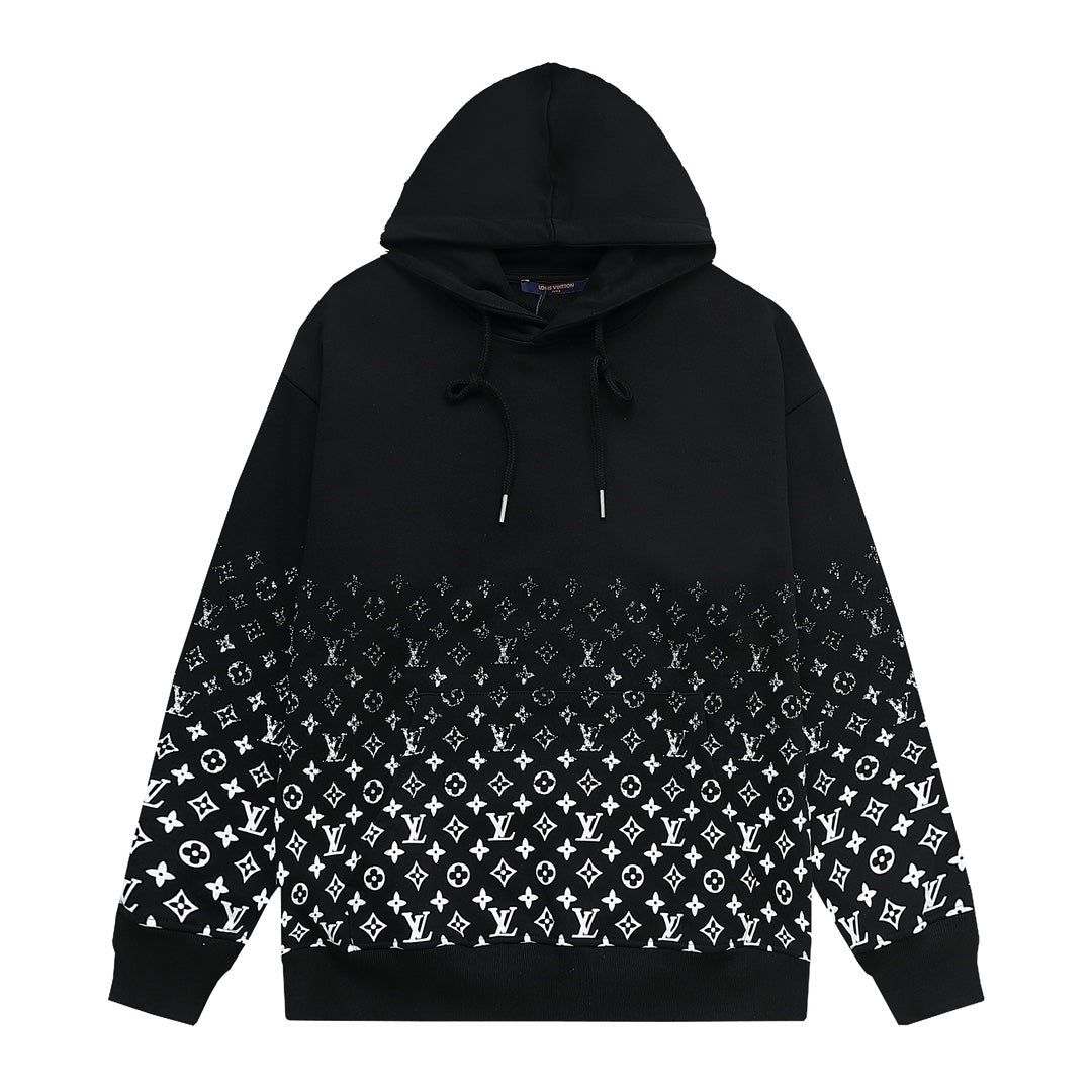 0818 New fall/winter print all-in-one hoodie