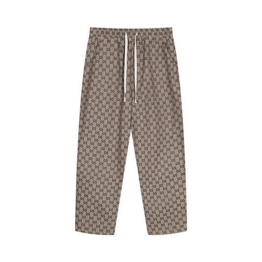 1102 New little jacquard pant